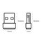 USB Wifi TP-Link T2U Nano AC600 Archer 4